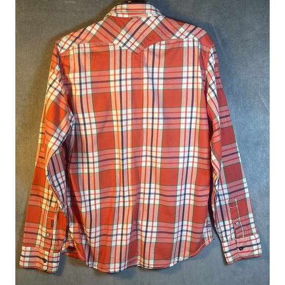 G-STAR RAW Men Rodger Check Casual Shirt Size Large - Picture 2 of 10